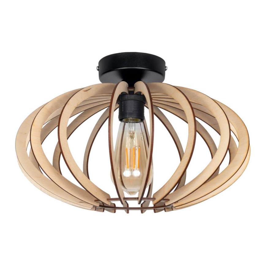 Lustre monté en surface EARTH 1xE27/60W/230V noir/beige