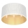 Lustre monté en surface LOFT SHADE 3xE27/60W/230V blanc/doré