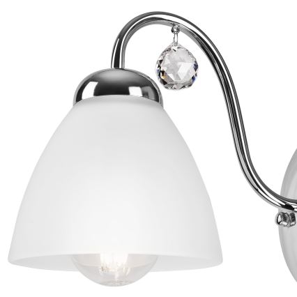 Lustre monté en surface MIRANDA 5xE27/60W/230V chrome brillant