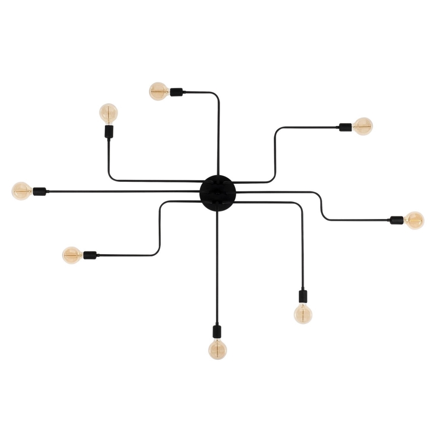 Lustre monté en surface TRUVA 8xE27/100W/230V