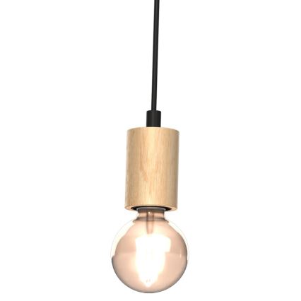 Lustre monté en surface VIGA 2xE27/60W/230V bois