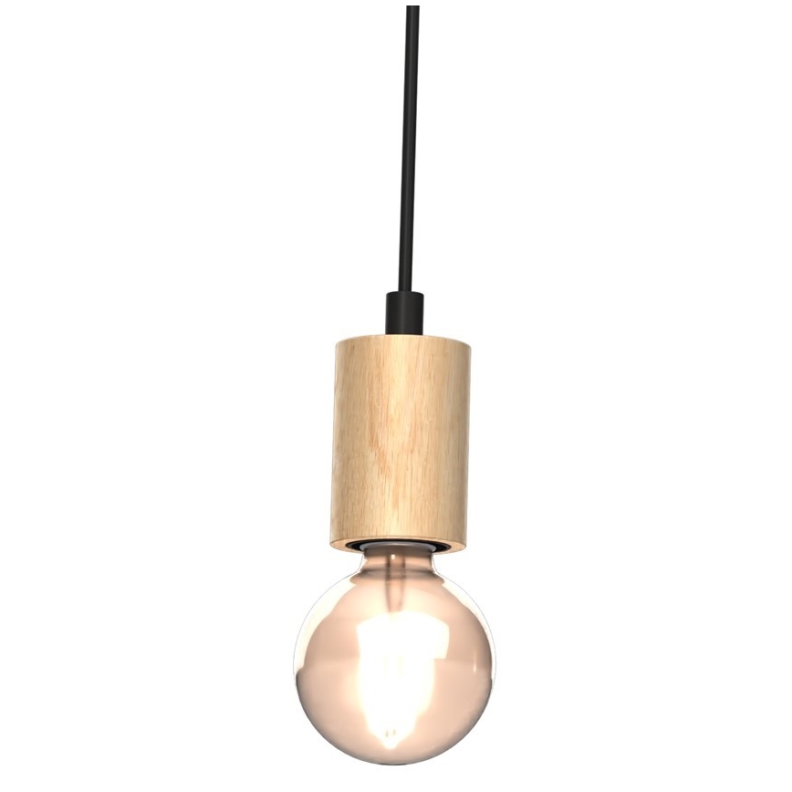 Lustre monté en surface VIGA 2xE27/60W/230V bois