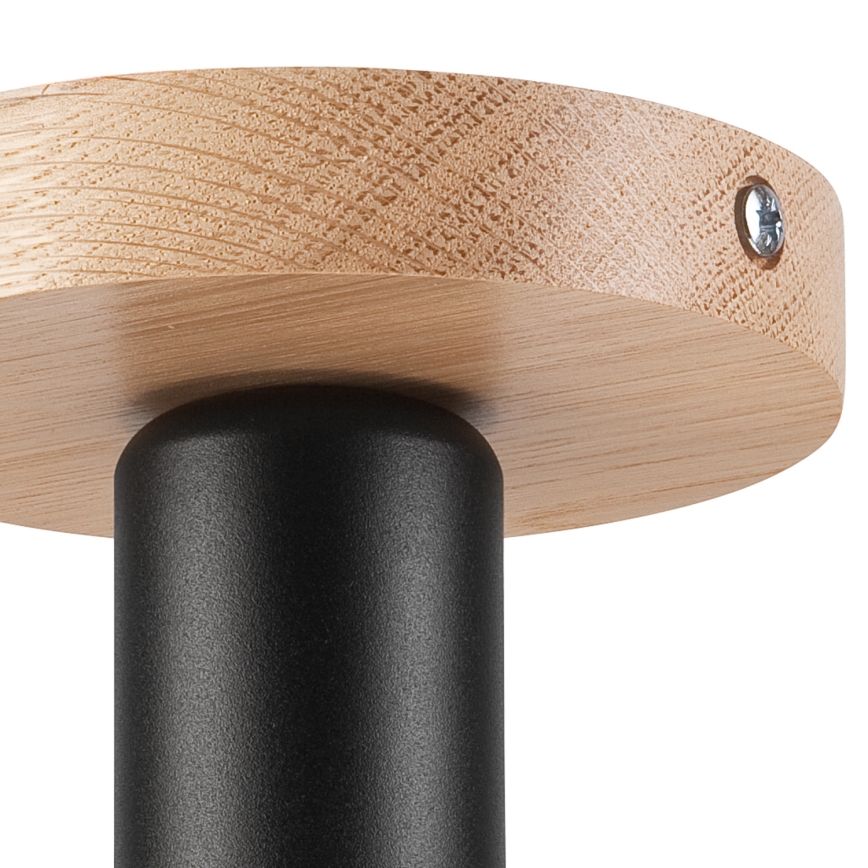 Lustre monté en surface VITO OAK 1xE27/60W/230V chêne