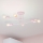 Lustre plafonnier CAMBRIDGE 6xE27/15W/230V rose