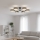 Lustre plafonnier MAGA 6xE14/10W/230V beige