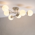 Lustre plafonnier MALENA 6xE14/5W/230V chrome mat/blanc