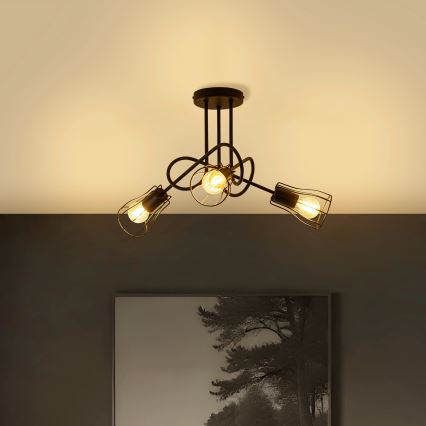 Lustre plafonnier OXFORD 3xE27/15W/230V
