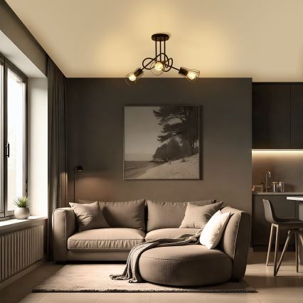 Lustre plafonnier OXFORD 3xE27/15W/230V
