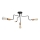 Lustre plafonnier OXFORD 4xE27/15W/230V noir