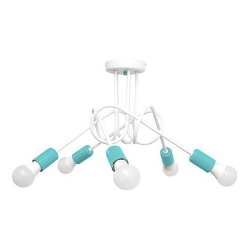 Lustre plafonnier OXFORD 5xE27/15W/230V