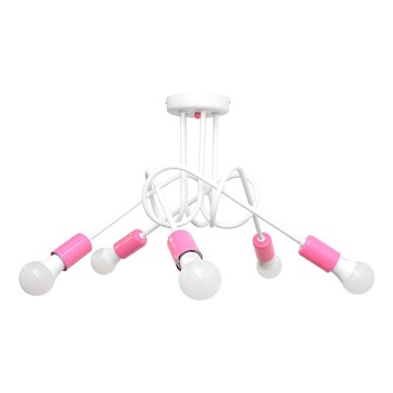 Lustre plafonnier OXFORD 5xE27/15W/230V