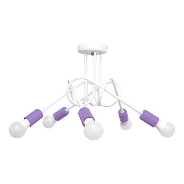 Lustre plafonnier OXFORD 5xE27/15W/230V