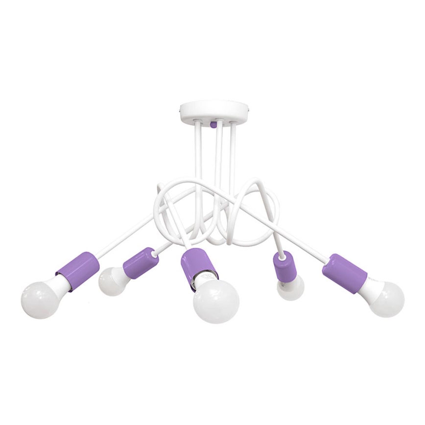 Lustre plafonnier OXFORD 5xE27/15W/230V