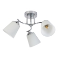 Lustre plafonnier PAFOS 3xE27/15W/230V, chrome brillant