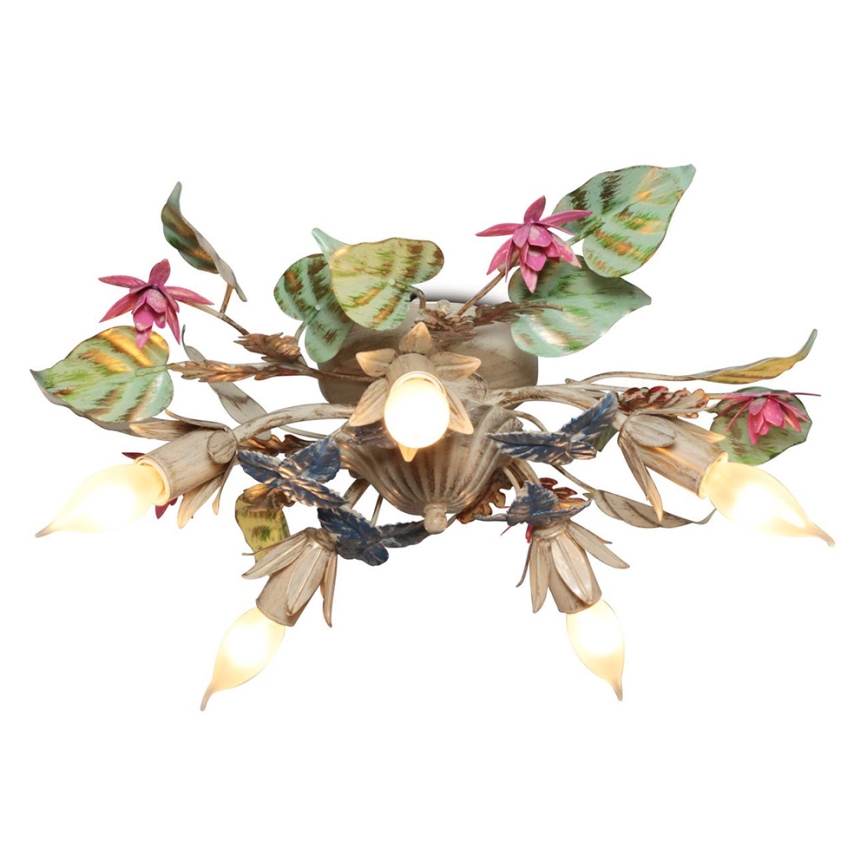 Lustre plafonnier ROMA 5xE14/60W/230V