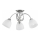 Lustre plafonnier SELENE 3xE27/15W/230V, finition chrome brillant