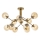 Lustre plafonnier VARANA 12xE14/40W/230V bronze