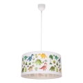 Lustre pour chambre d'enfant KIDS ROOM 1xE27/60W/230V Ø 40 cm motif dinosaure