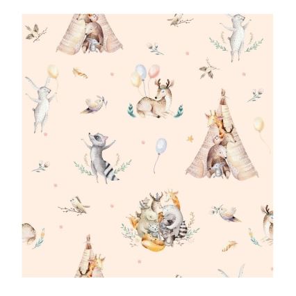 Lustre pour chambre d'enfant KIDS ROOM 1xE27/60W/230V Ø 40 cm, motifs animaux