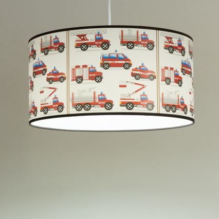 Lustre pour chambre d'enfant KIDS ROOM 1xE27/60W/230V Ø 40 cm — Pompiers