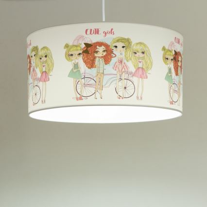 Lustre pour enfant GIRLS VIBES 1xE27/60W/230V pr. 40 cm pour filles