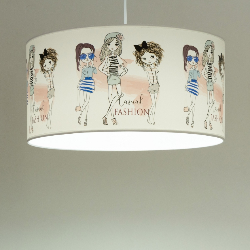 Lustre pour enfant GIRLS VIBES 1xE27/60W/230V Ø 40 cm pour filles