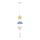 Lustre pour enfants avec câble TRIO 1xE27/20W/230V jaune/bleu/rose