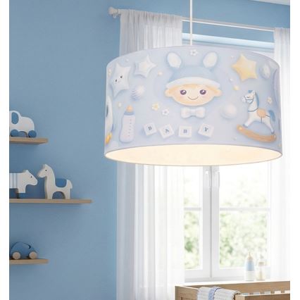 Lustre pour enfants KIDS ROOM 1xE27/60W/230V Ø 40 cm Astronaute