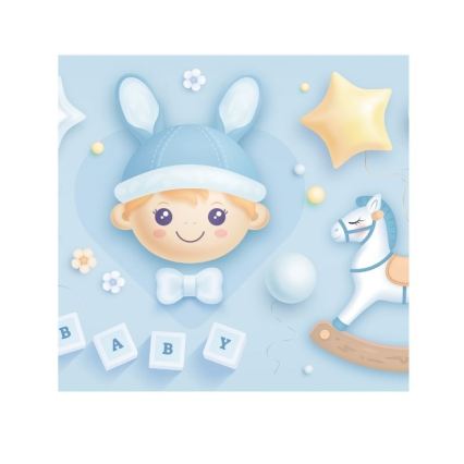 Lustre pour enfants KIDS ROOM 1xE27/60W/230V Ø 40 cm Astronaute