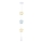 Lustre pour enfants STARS 1xE27/20W/230V jaune/bleu/blanc