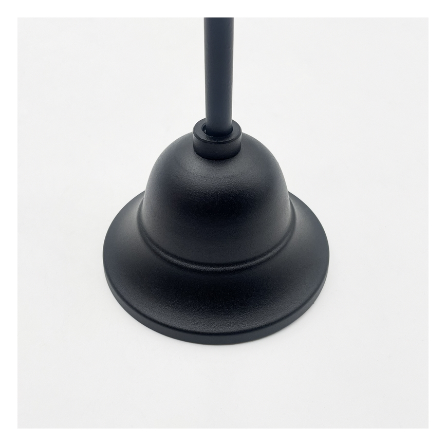 Lustre RETRO sur chaîne 3xE27/60W/230V noir/blanc