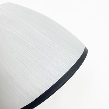 Lustre RETRO sur chaîne 3xE27/60W/230V noir/blanc