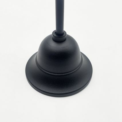 Lustre rétro sur chaîne 5xE27/60W/230V noir/blanc