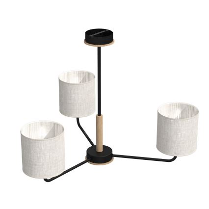 Lustre sur barre ATLANTA 3xE27/60W/230V