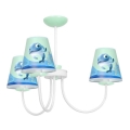 Lustre sur barre enfant DOLPHIN 3xE14/40W/230V