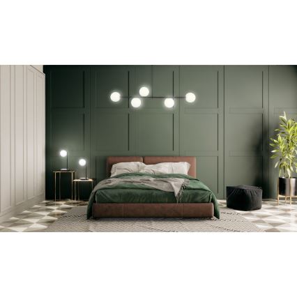 Lustre sur barre GAMA 5xG9/12W/230V noir