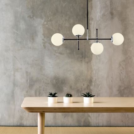 Lustre sur barre LEGEND 4xE27/100W/230V