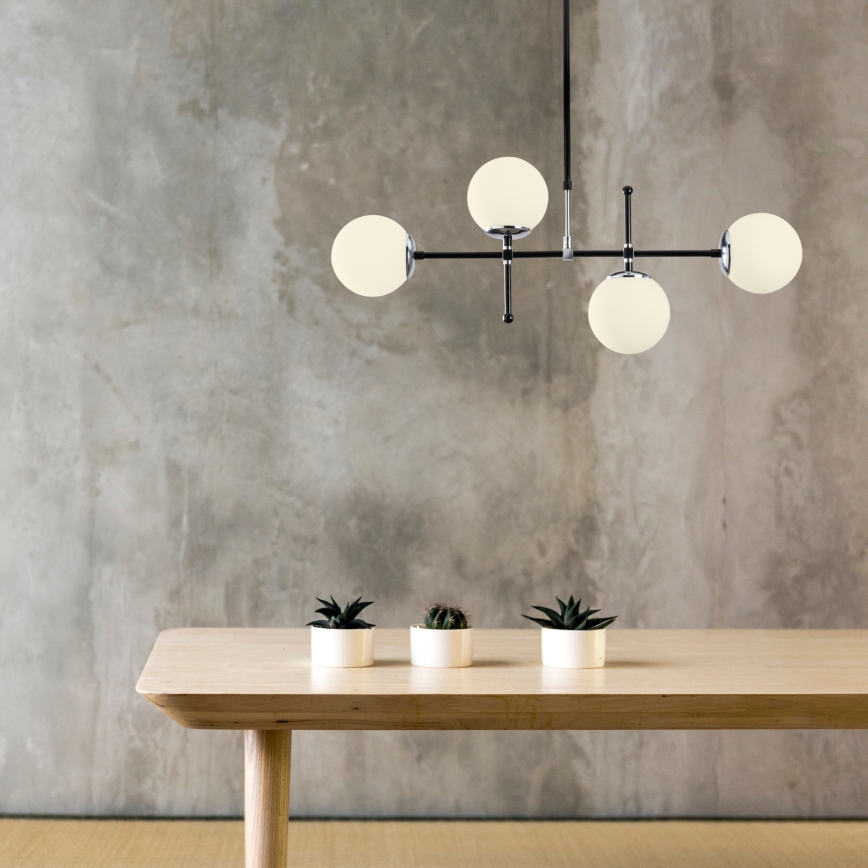 Lustre sur barre LEGEND 4xE27/100W/230V