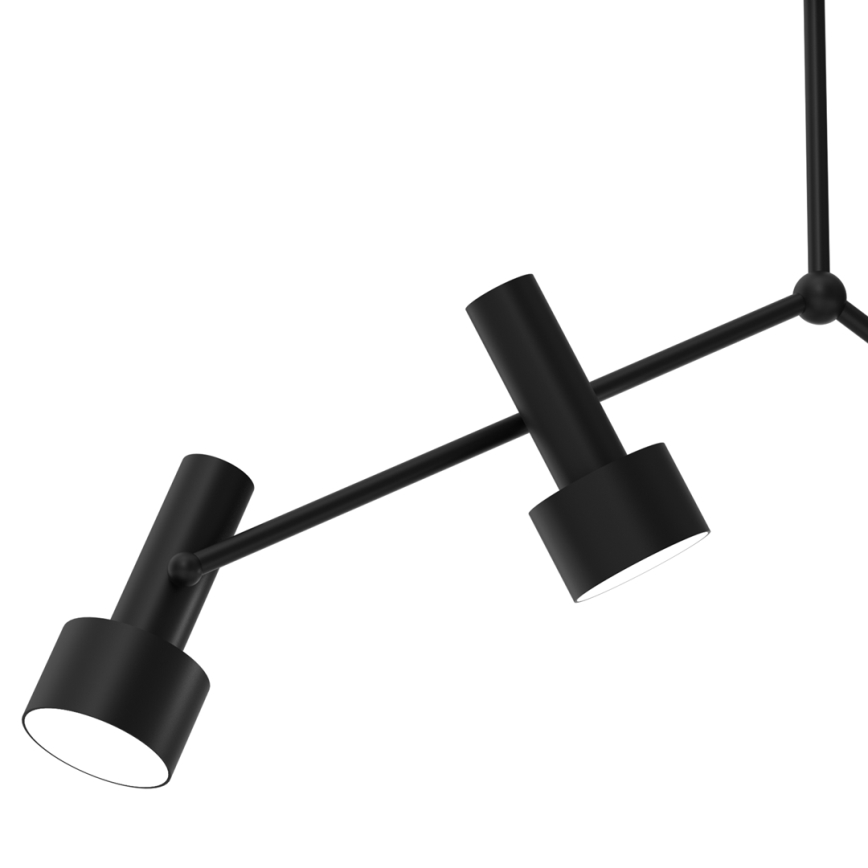 Lustre sur barre LINTERNA 3xGX53/12W/230V noir