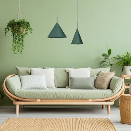 Lustre sur câble CAPITAL 1xGX53/15W/230V Ø 32 cm vert