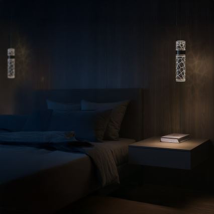 Lustre sur câble LAGOS LED/8W/230V doré