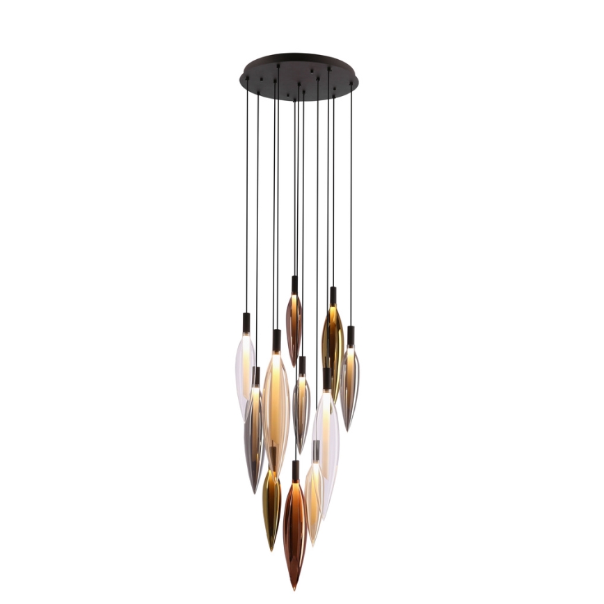 Lustre sur câble NORDIC 11xG9/5W/230V noir