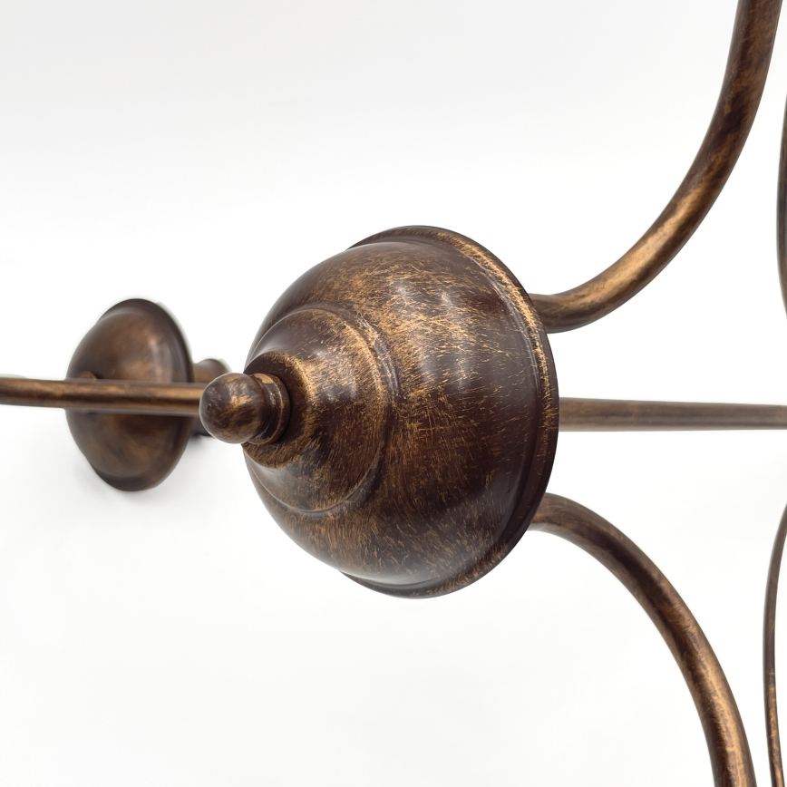 Lustre sur chaîne ANTON 3xE14/15W/230V bronze