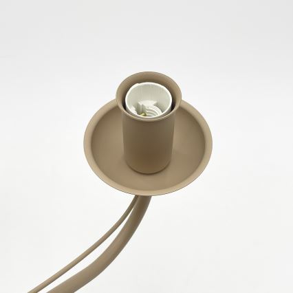 Lustre sur chaîne ANTON 5xE14/60W/230V beige