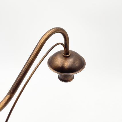 Lustre sur chaîne ANTON 8xE14/60W/230V bronze