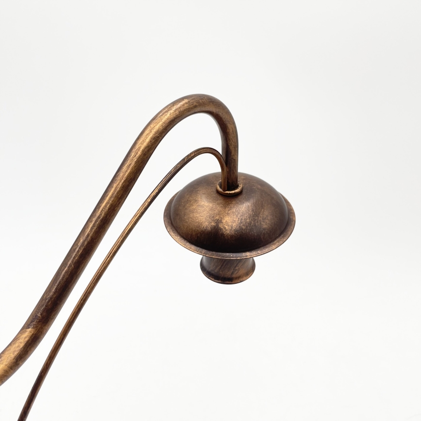 Lustre sur chaîne ANTON 8xE14/60W/230V bronze