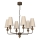 Lustre sur chaîne GRENADA 6xE14/15W/230V beige