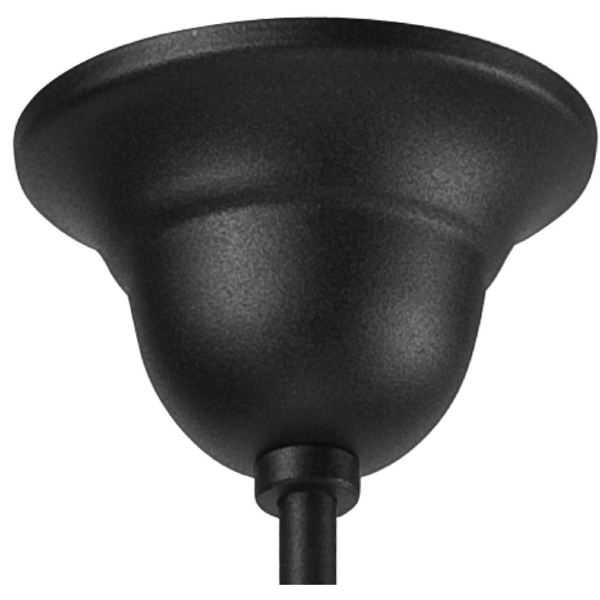 Lustre sur chaîne RETRO II 5xE27/60W/230V noir mat