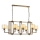 Lustre sur chaîne VARANA 8xE27/40W/230V bronze