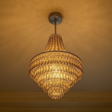 Lustre sur tige CORAL 3x E14/40 W/230 V Ø 36 cm